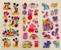 Trending Popular 499 Sticker Lot Characters Holiday Seasons Birthday Prizes Star