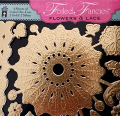 HOTP Foiled Fancies Gold and Silver Foil Die-Cuts Lot of 3 Sets