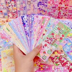 200pcs Cute Kawaii Stickers Set for Kids Scrapbook Journal Diary Decor
