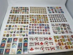 40 Sheets Of Vintage Highlights Magazine for Children Holiday Stickers Unused