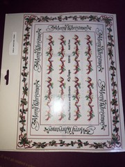 Lot Of 2 NRN Designs Christmas Holiday Sticker Sets