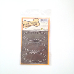 Pet Tags Metal Stickers