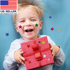 3000 Count Foil Star Stickers for Kids Reward 60 Sheets Small Self-Adhesive Shin