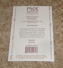 PSX Designs Sticker Sheet ~ Nativity