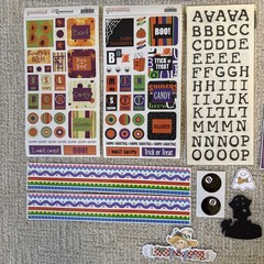 HALLOWEEN Themed Embellishments Kit