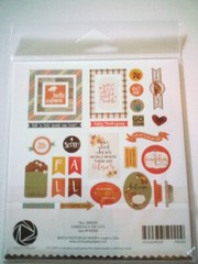 Crafts DieCuts Fall Breeze All Pumpkins Welcome Autumn Leaves Acorn Thanksgiving