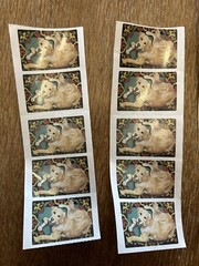 Frances Meyer Yellow Lab Dog Stickers Retired VTG Lot Of 16- 2 Designs