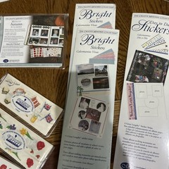 Creative Memories Sticker Lot Mix Of Vintage 18 Sealed Multi Packs Plus Sheets