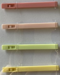 BABY GIRL ”I kan dee” BOBBY PIN Embellishments(4pc)Pebbles •Little one•Kid•Clips