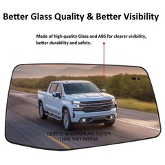 Passenger Side Mirror Replacement for Chevrolet Silverado 1500 2019 2020 2021…