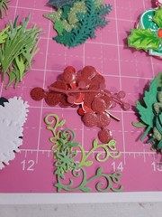 Foliage Leaf Holiday Die Cut and Paper Punch Embellishments Mixed Lot 200+ Pcs