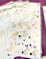 729 Autocollants Mixed Easter Stickers American Greetings ~ Lot 15 Packs NEW