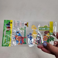Vintage Jolee’s Boutique Sesame Street Stickers Lot 6 Packs Dimensional Tiles
