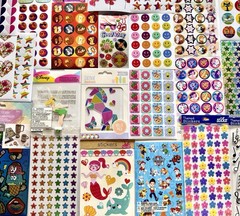 544 STICKER Lot Mxd Sandylion Hallmark Crafters Corner American Greetings