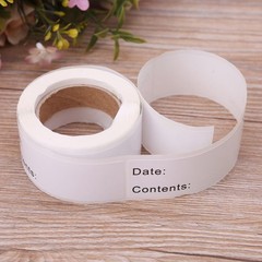 125pcs/roll Home kitchen Storage Labels Refrigerator Freezer Adhesive