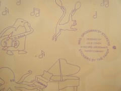 Mrs. Grossman – Musical Instruments Scrapbooking Stickers Set of 12 Sheets 1992