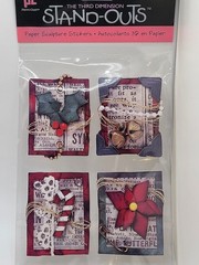 K&Company, Jolee’s Christmas Scrapbooking Stickers – Lot Of 8 Collage New Sealed