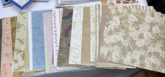 Large Scrapbooking & Craft Lot Paper Stickers Buttons Books Wedding Christmas