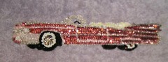 NEW 2 PKG «LYNN» STICKERS MULTICOLOR METALLIC BLACK & RED CRAFTS
