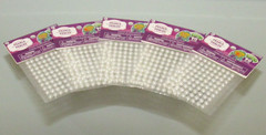HORIZON GROUP USA ADHESIVE STICKERS 3D PEARLS 5 PKGS (90 PEARLS PER PKG) CRAFTS