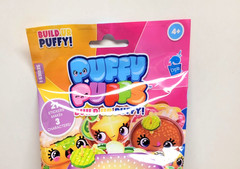 2X PUFFY PUFFS FUN NOVELTY BUILD A PUFFY STICKER NEW IN PACKAGE