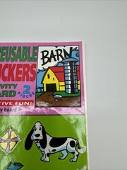 Okee Dokee Reusable Stickers Plus Activity Board Canada Pack 3 on Board