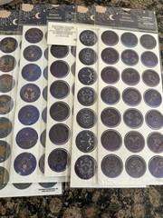 Lot of 25 crafters square stickers Assorted. Scrapbooking Over 350 Stickers