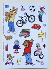 Artur Sticker sheet.