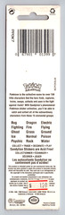 SANDYLION VINTAGE 1999 NINTENDO POKEMON NORMAL ELEMENT STICKERS NEW SEALED