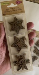 7 Packs Crafters Square Laser Cut Kraft Icons Assorted 6pcs Each Packet New