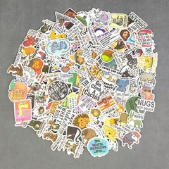 Funny Sarcastic Quotes & Sayings – Set of 10 Random Stickers – Great for Crafts
