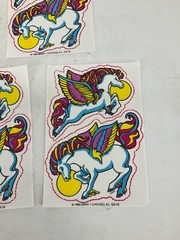 LOT OF 5 Vintage 1984 Mark 1 Unicorn Scratch N Sniff Iron On Patches