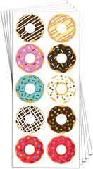 40 Sheets Space Planet Stickers Set – 400 Stickers, 1.5 Inch Size
