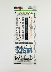 Sticko Phrase Cafe Stickers
