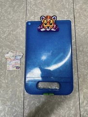 Vintage Lisa Frank Purple Clipboard + Sticky Note pad, Y2K, Stationery Supplies