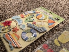 Travel Vacation Scrapbook Stickers Outdoors Cruises Destinations Beach Summer