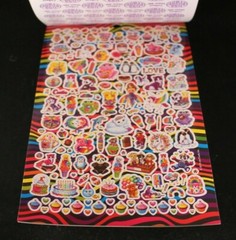 Lisa Frank – Sticker Book – Over 600 Stickers – 5 Sheets – Official Lisa Frank