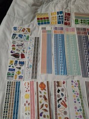 Creative Memories LOT Stickers 40 Sheets Scrapbooking and Strips/Papers