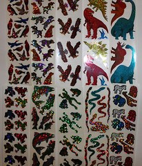 Hambly stickers 1 sheet – Animals Dinosaurs You Choose!