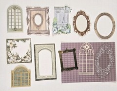 People & Children Junk Journal Kit Vintage Style Paper Stickers Images Ephemera