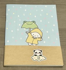 New Happie Scrappie x OMWL Collab Green Frog Munchkin TN B6 Dot Grid Notebook