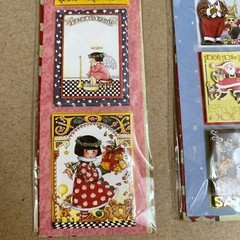 Mary Engelbreit Dimensional Stickers Lot of 2 Christmas & Hope Peace Joy