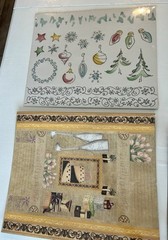 CREATIVE MEMORIES DONE WITH ONE LOT OF 8 Sealed Paper & Die Cut Shapes