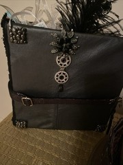 Large Junk Journal / Art Journal With Some Metal And Bling