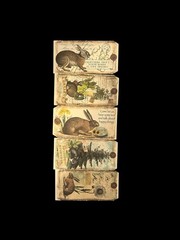 In The Land of Elsewhere Tags Mixed Lot Junk Journaling Crafting Gifts 6.25”x3”