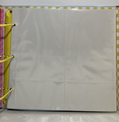 Pipsticks Rainbow Sticker Keeper Binder Magnet Close Sticker Book With Sleeves
