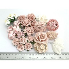 48 Mixed Sizes Large – Small Leaves Paper Flower DIY Kit (TH BL/NU-C122/C)