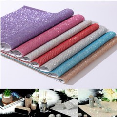 Crystal Rhinestone Sticker Sheet Self Adhesive Decal DIY Glitter Decor