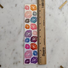 Vintage Lisa Frank Mother Of Pearl Sticker Sheet