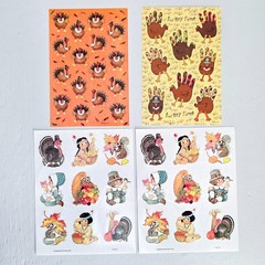 🌈 Huge VTG Stickers Lot 1980s-2000s Hallmark Trend Sandylion Crayola 25+ Sheets